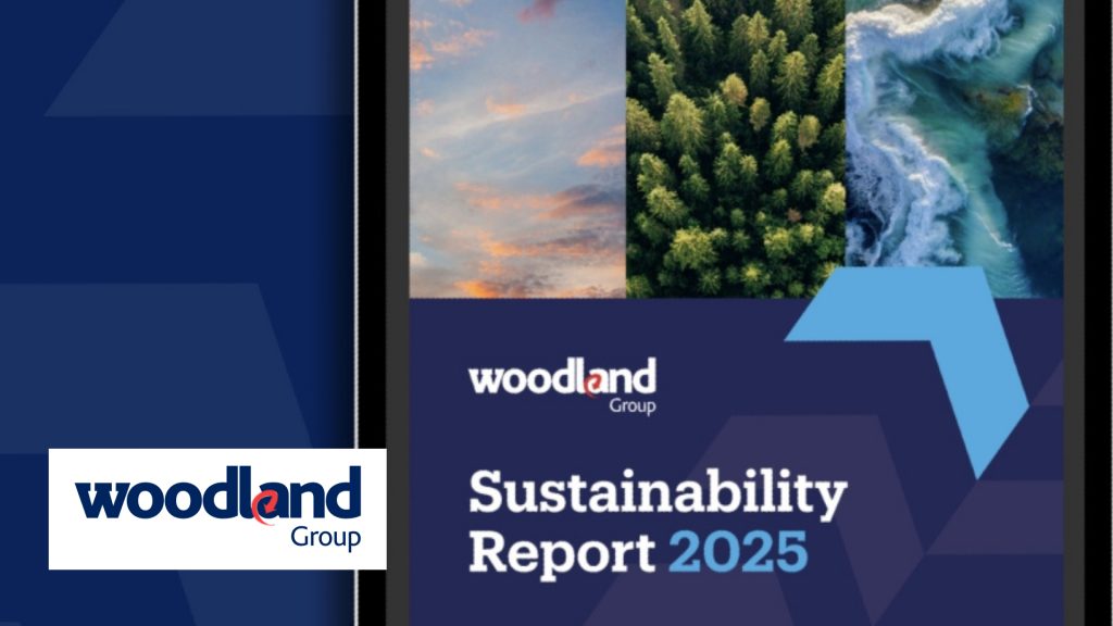 Woodland Group 2025 Sustainability Report and sustainable air freight solutions