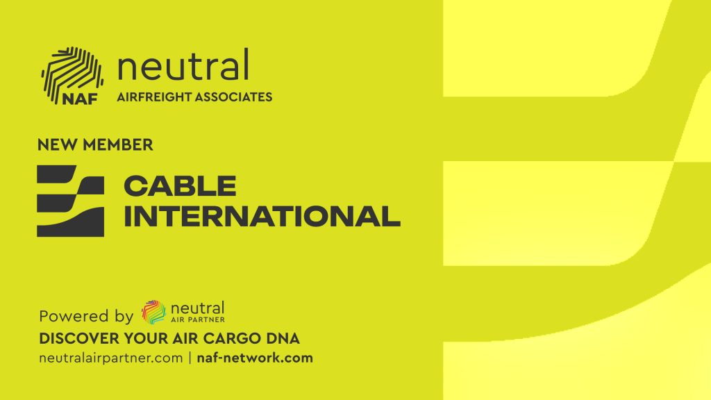 Cable International joins Neutral Air Partner as a new Australian freight forwarding member